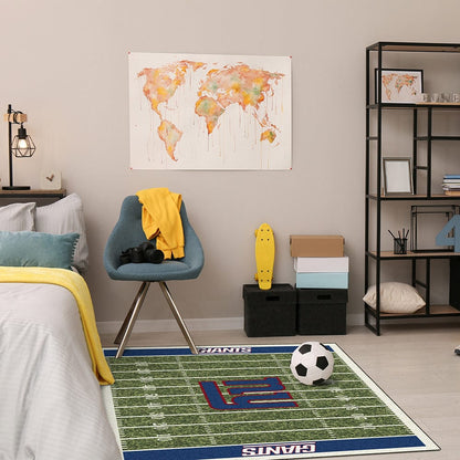 Imperial - NFL New York Giants 4x6 Homefield Rug - IMP  520-5013 view 4