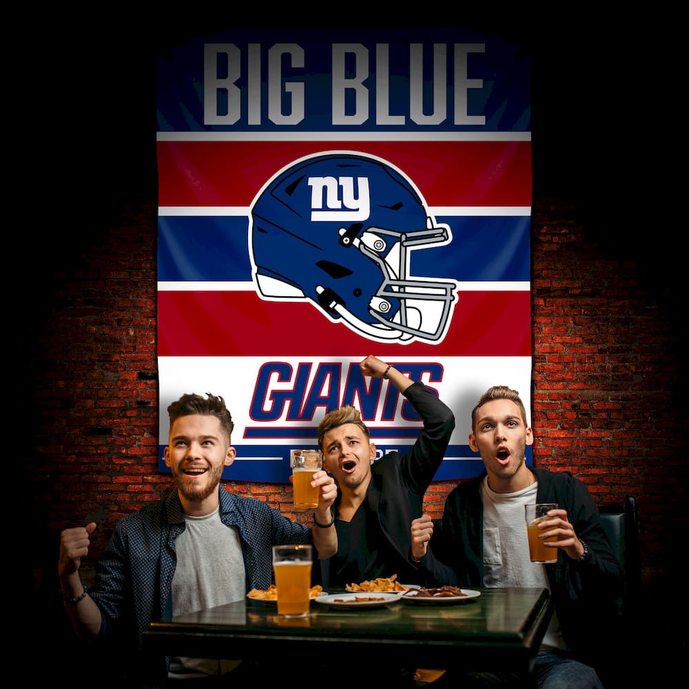 Imperial  - NFL New York Giants Establish Date Tapestry  - IMP  714-1013 view 2