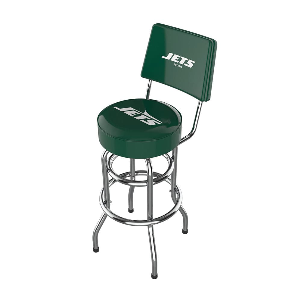 Imperial - NFL New York Jets Swivel Barstool with Back - IMP  681-1038 view 1
