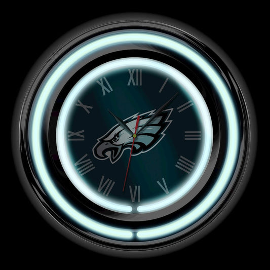 Imperial  - NFL Philadelphia Eagles 15" Neon Clock  - IMP  705-1037 view 2