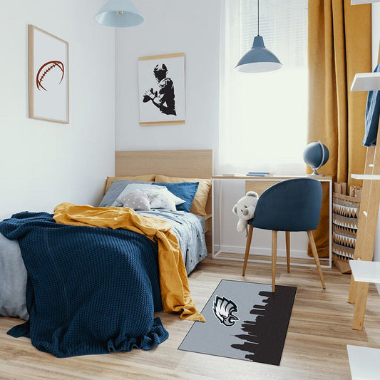 Imperial - NFL Philadelphia Eagles 2x3 Cityscape Washable Rug - IMP  759-1037 view 2