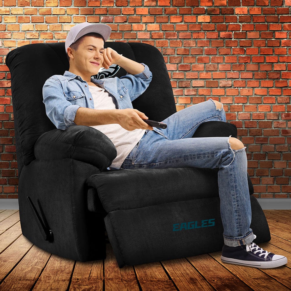 Imperial - NFL Philadelphia Eagles Microfiber Manual Recliner - IMP  590-1037 view 2