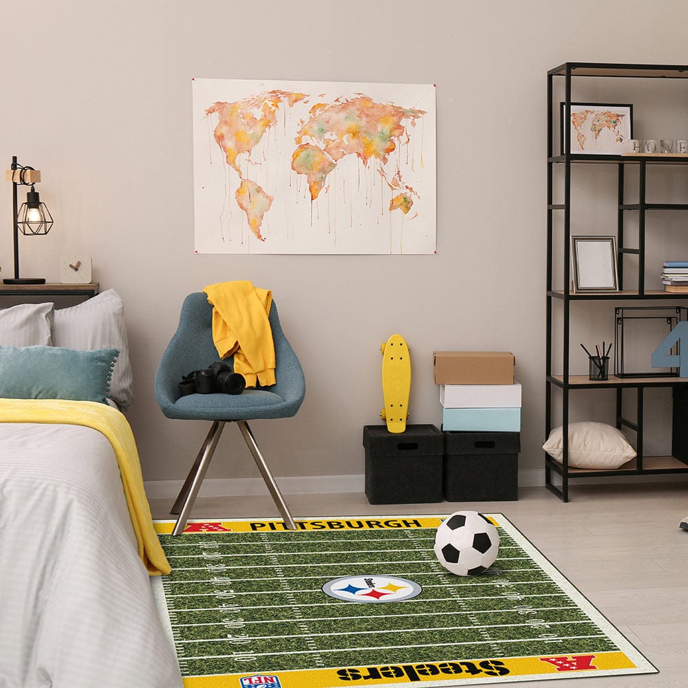 Imperial - NFL Pittsburgh Steelers 4x6 Homefield Rug - IMP  520-5004 view 2
