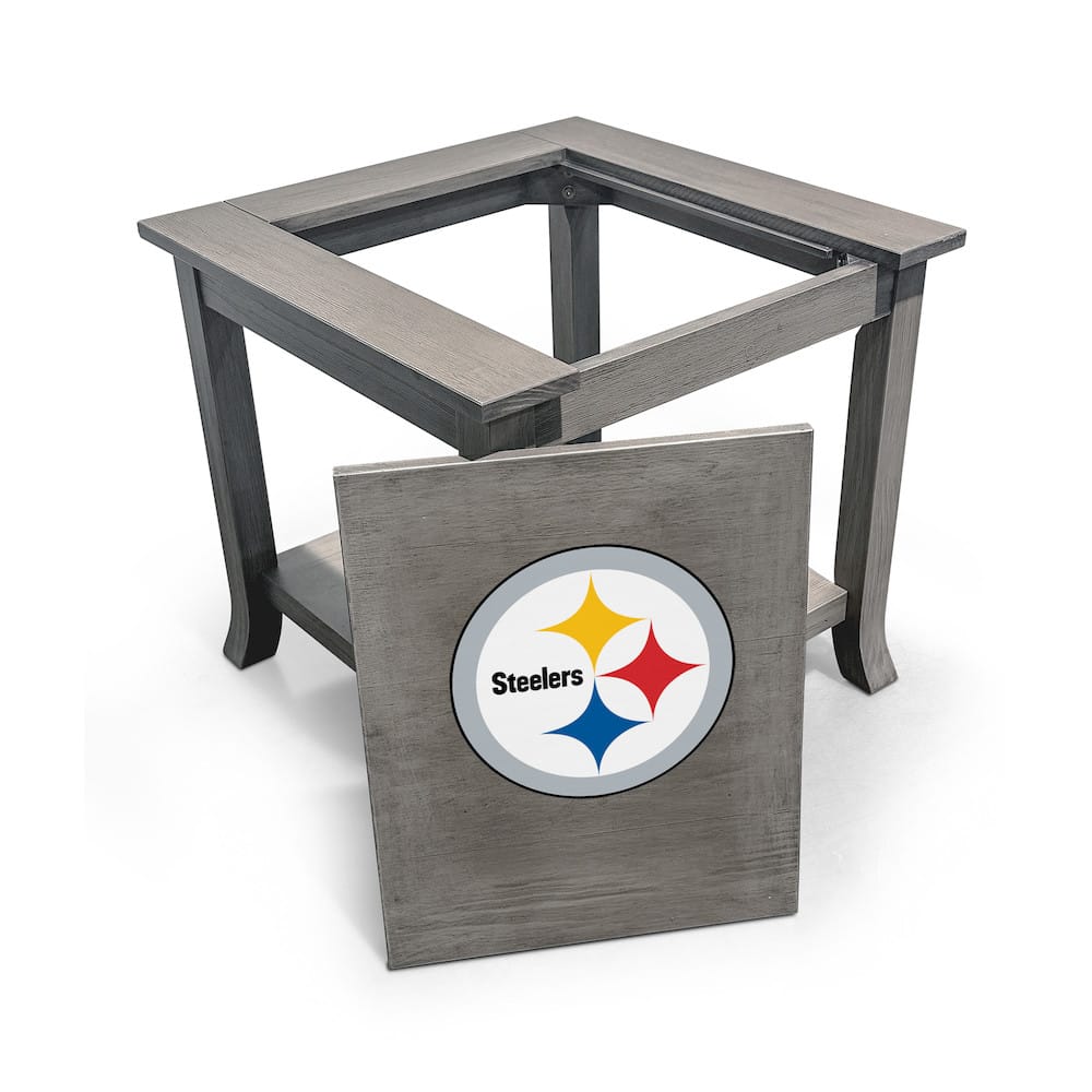 Imperial  - NFL Pittsburgh Steelers Game Day Side Table  - IMP  95-1004 view 2