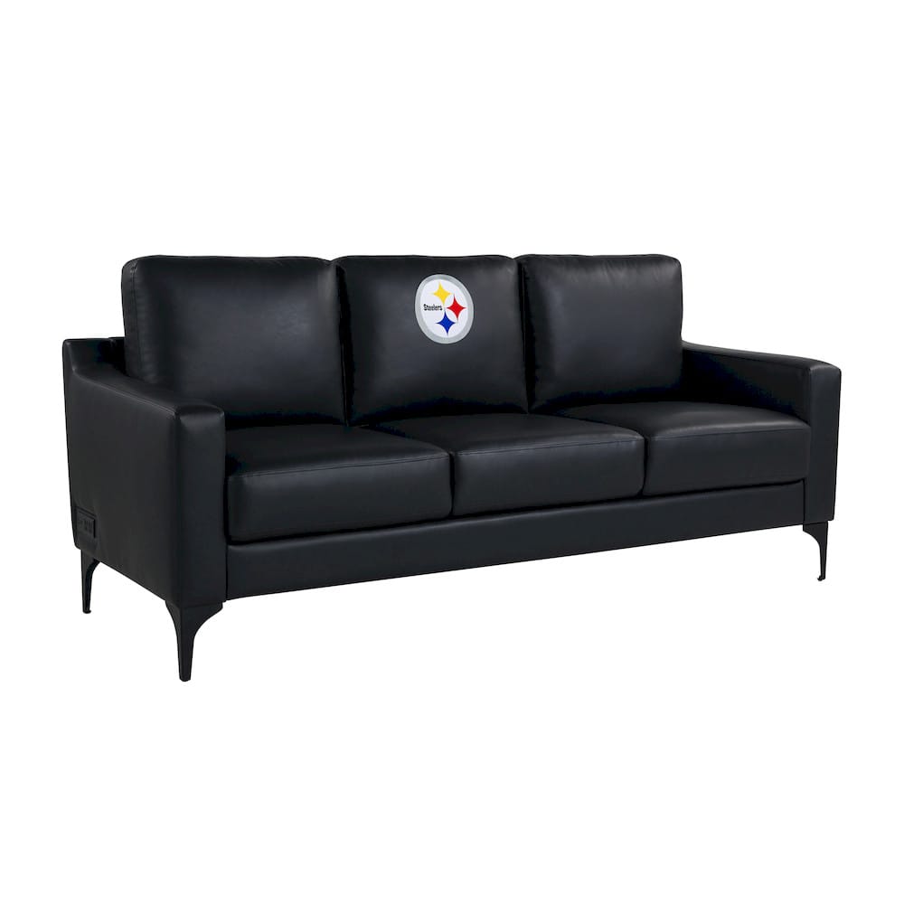 Imperial  - NFL Pittsburgh Steelers Game Day Sofa with Charging Port  - IMP  697-1004 view 1