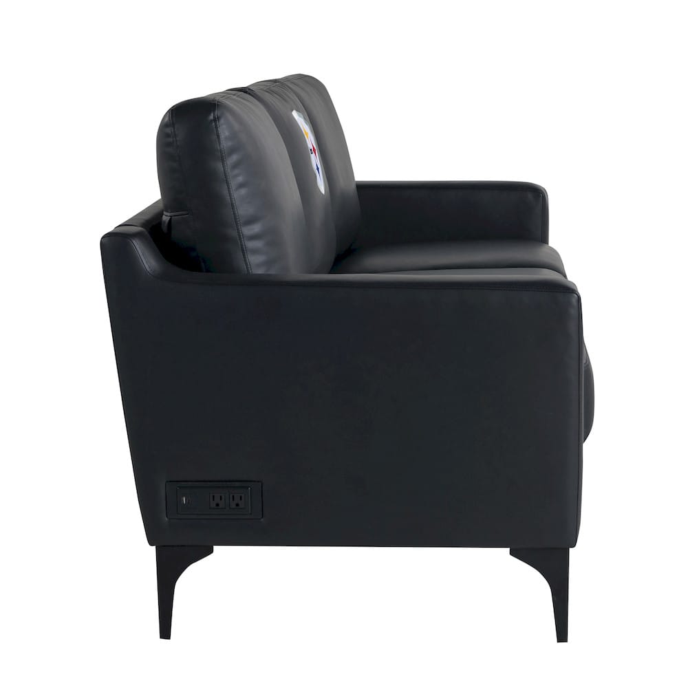 Imperial  - NFL Pittsburgh Steelers Game Day Sofa with Charging Port  - IMP  697-1004 view 5