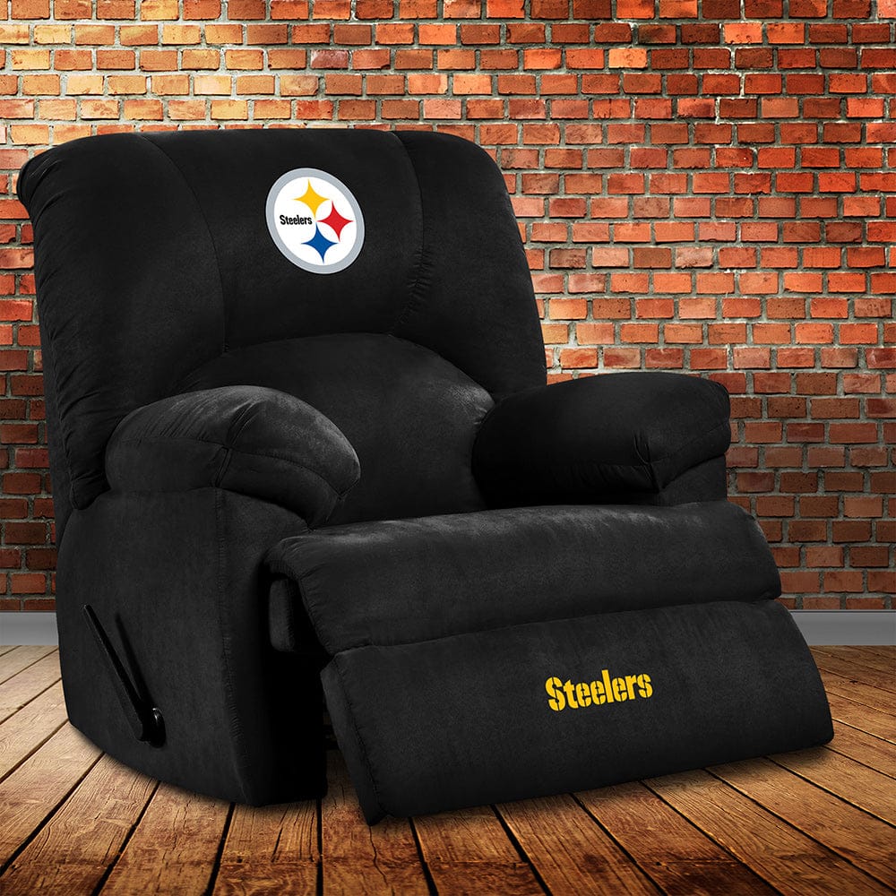 Imperial - NFL Pittsburgh Steelers Microfiber Manual Recliner - IMP  590-1004 view 3