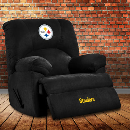 Imperial - NFL Pittsburgh Steelers Microfiber Manual Recliner - IMP  590-1004 view 3