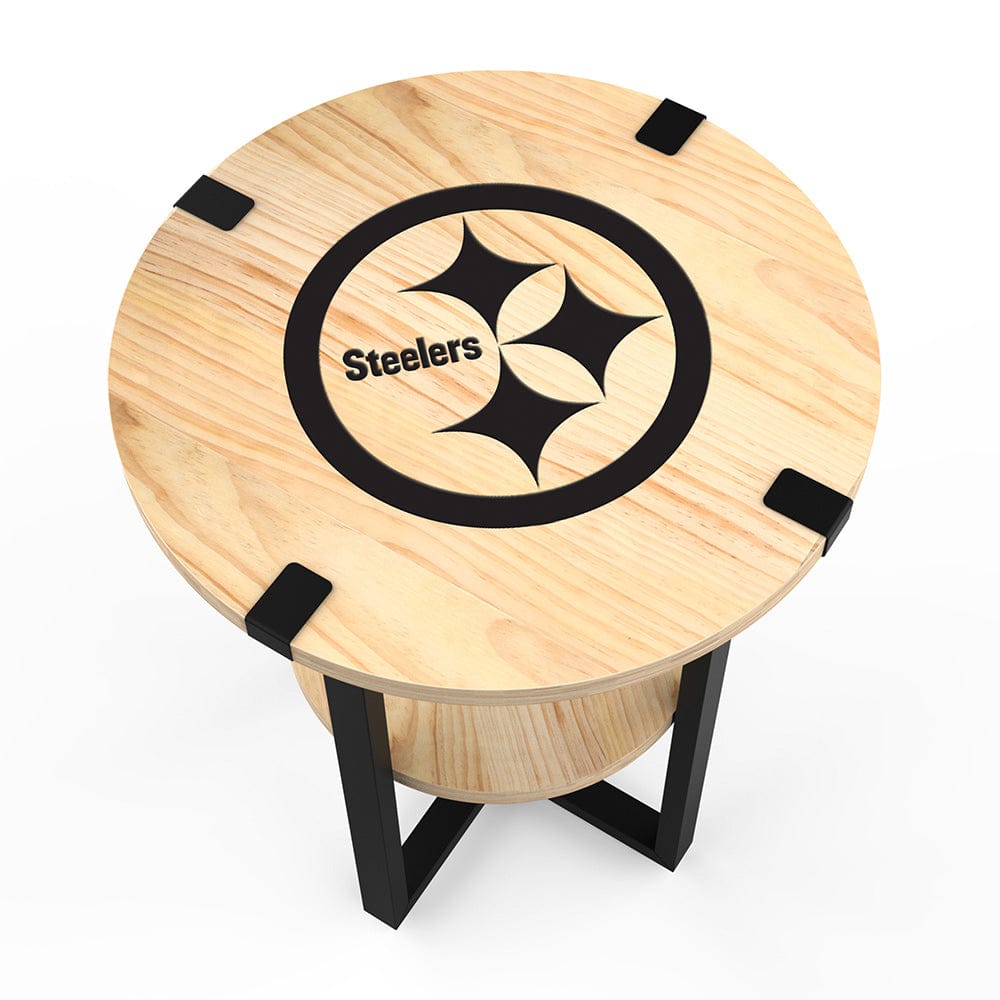 Imperial - NFL Pittsburgh Steelers Side Table with Charger - IMP  746-1004 view 2