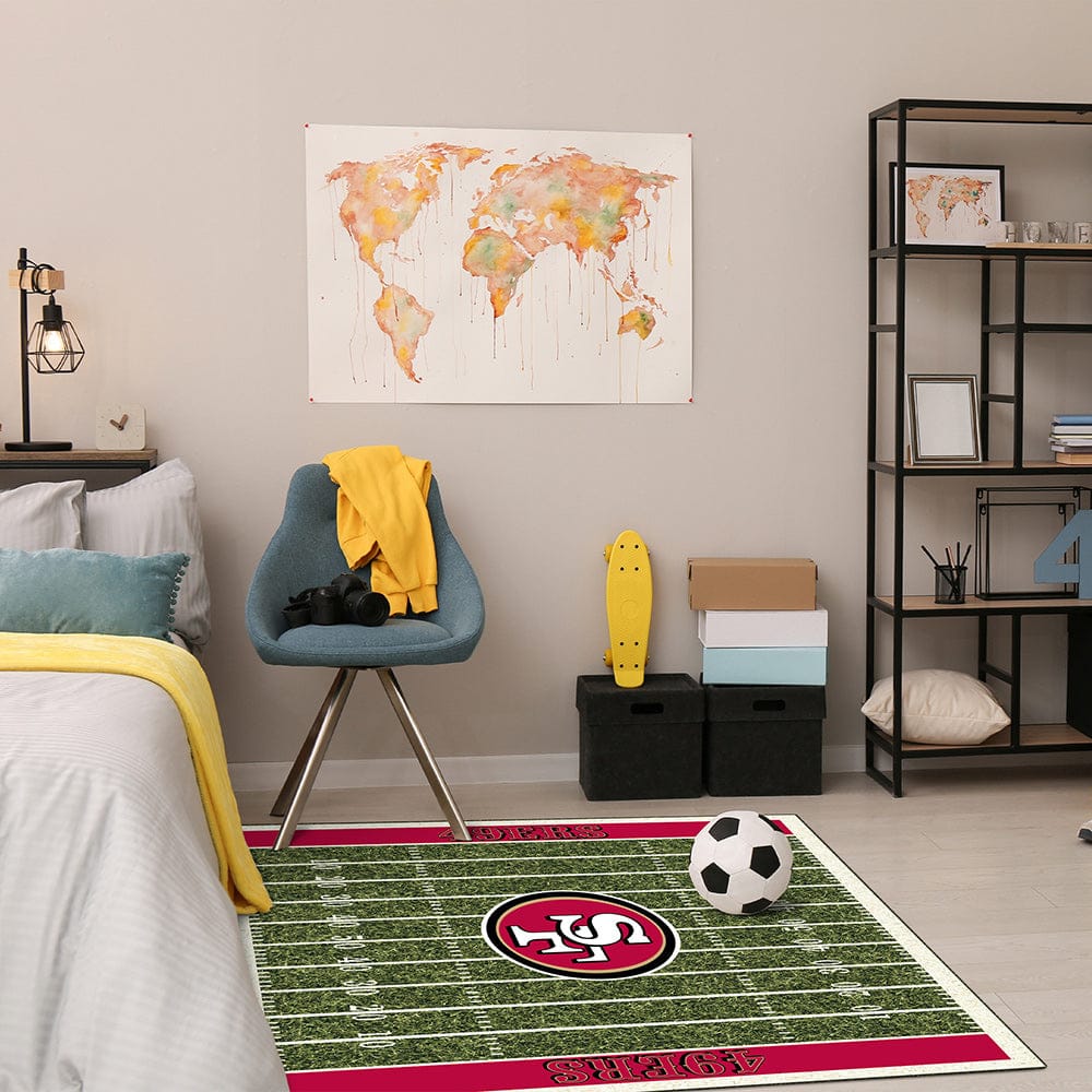 Imperial - NFL San Francisco 49ers 4x6 Homefield Rug - IMP  520-5005 view 3