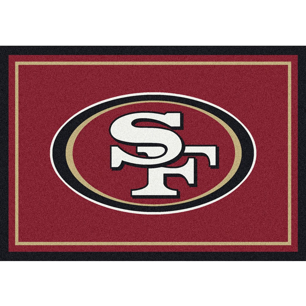 Imperial - NFL San Francisco 49ers 8x11 Spirit Rug - IMP  529-5005 view 1