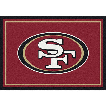 Imperial - NFL San Francisco 49ers 8x11 Spirit Rug - IMP  529-5005 view 1