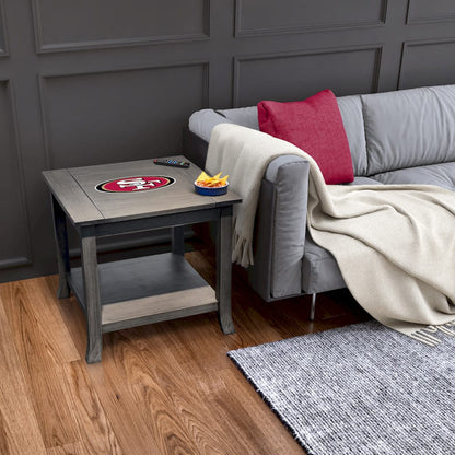 Imperial  - NFL San Francisco 49ers Game Day Side Table  - IMP  95-1005 view 4