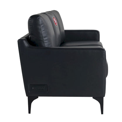 Imperial  - NFL San Francisco 49ers Game Day Sofa with Charging Port  - IMP  697-1005 view 3