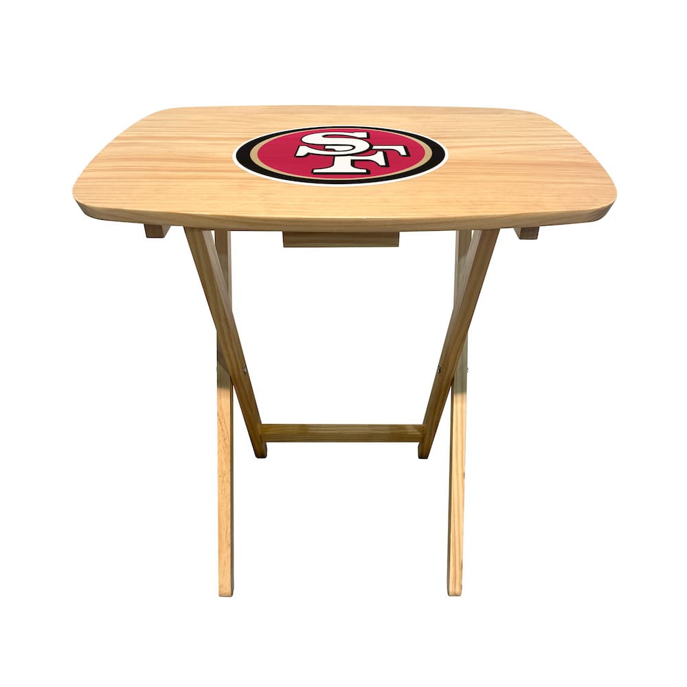 Imperial  - NFL San Francisco 49ers Large Folding TV Tray Table  - IMP  96-1005 view 2