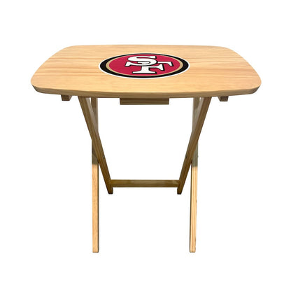 Imperial  - NFL San Francisco 49ers Large Folding TV Tray Table  - IMP  96-1005 view 2