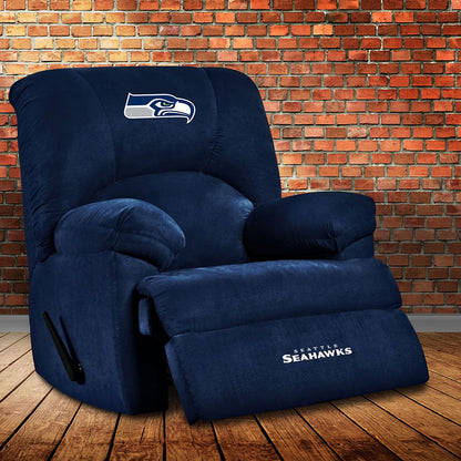 Imperial - NFL Seattle Seahawks Microfiber Manual Recliner - IMP  590-1024 view 3