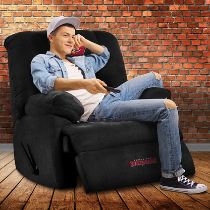 Imperial - NFL Tampa Bay Buccaneers Microfiber Manual Recliner - IMP  590-1009 view 2