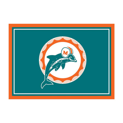 Imperial - NFL Vintage Miami Dolphins 3x4 Spirit Rug - IMP  569-1008-VIN view 1