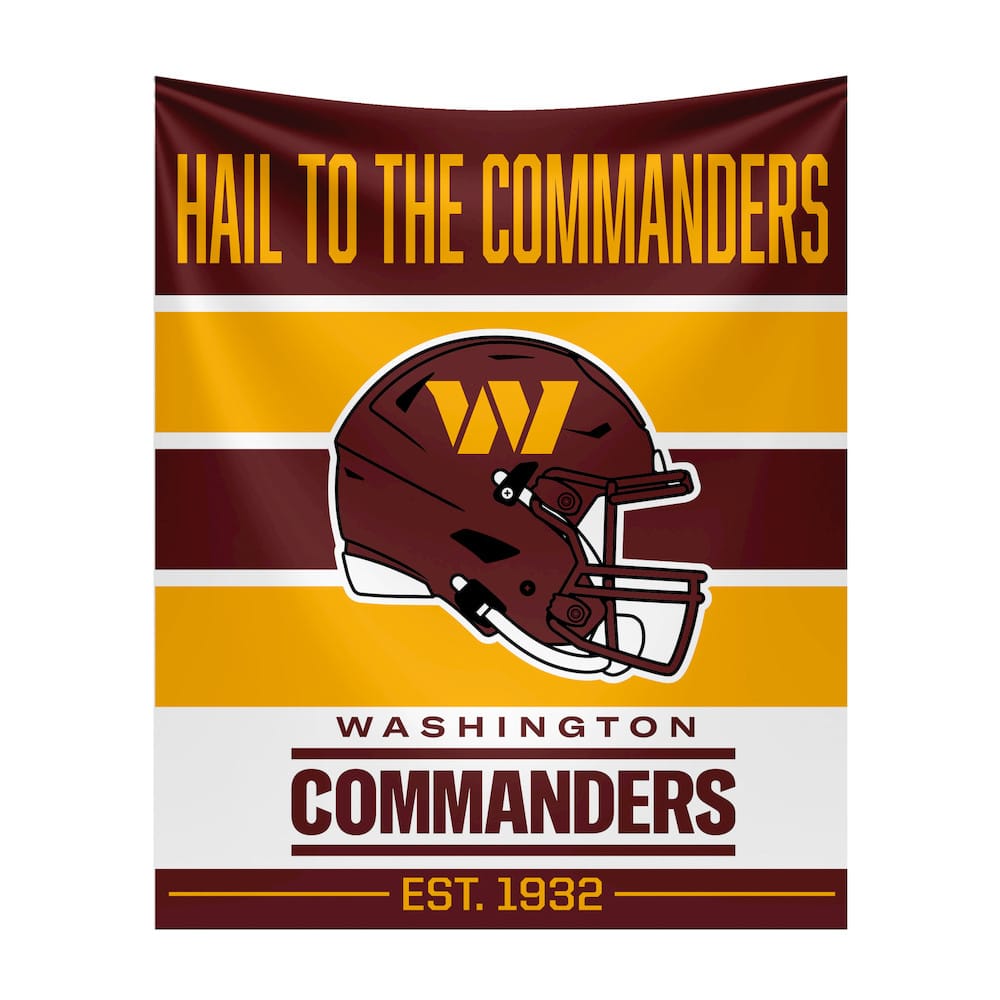 Imperial  - NFL Washington Commanders Establish Date Tapestry  - IMP  714-1041 view 1