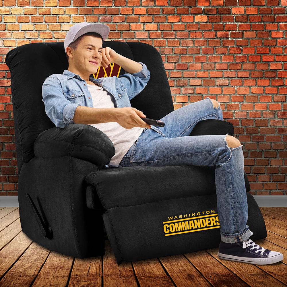 Imperial - NFL Washington Commanders Microfiber Manual Recliner - IMP  590-1041 view 2