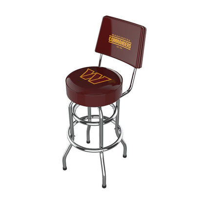 Imperial - NFL Washington Commanders Swivel Barstool with Back - IMP  681-1041 view 1