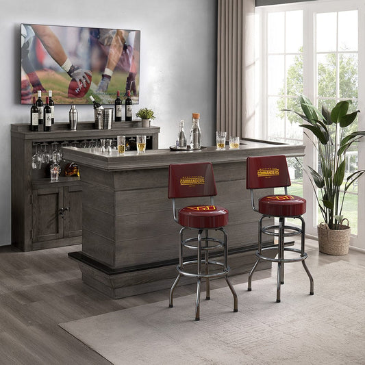 Imperial - NFL Washington Commanders Swivel Barstool with Back - IMP  681-1041 view 2