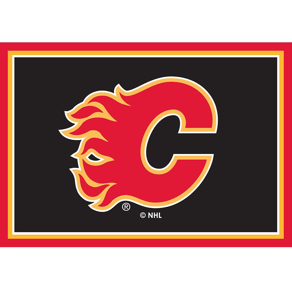Imperial - NHL Calgary Flames 3x4 Spirit Rug - IMP  569-4011 view 1
