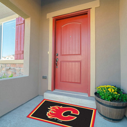 Imperial - NHL Calgary Flames 3x4 Spirit Rug - IMP  569-4011 view 3
