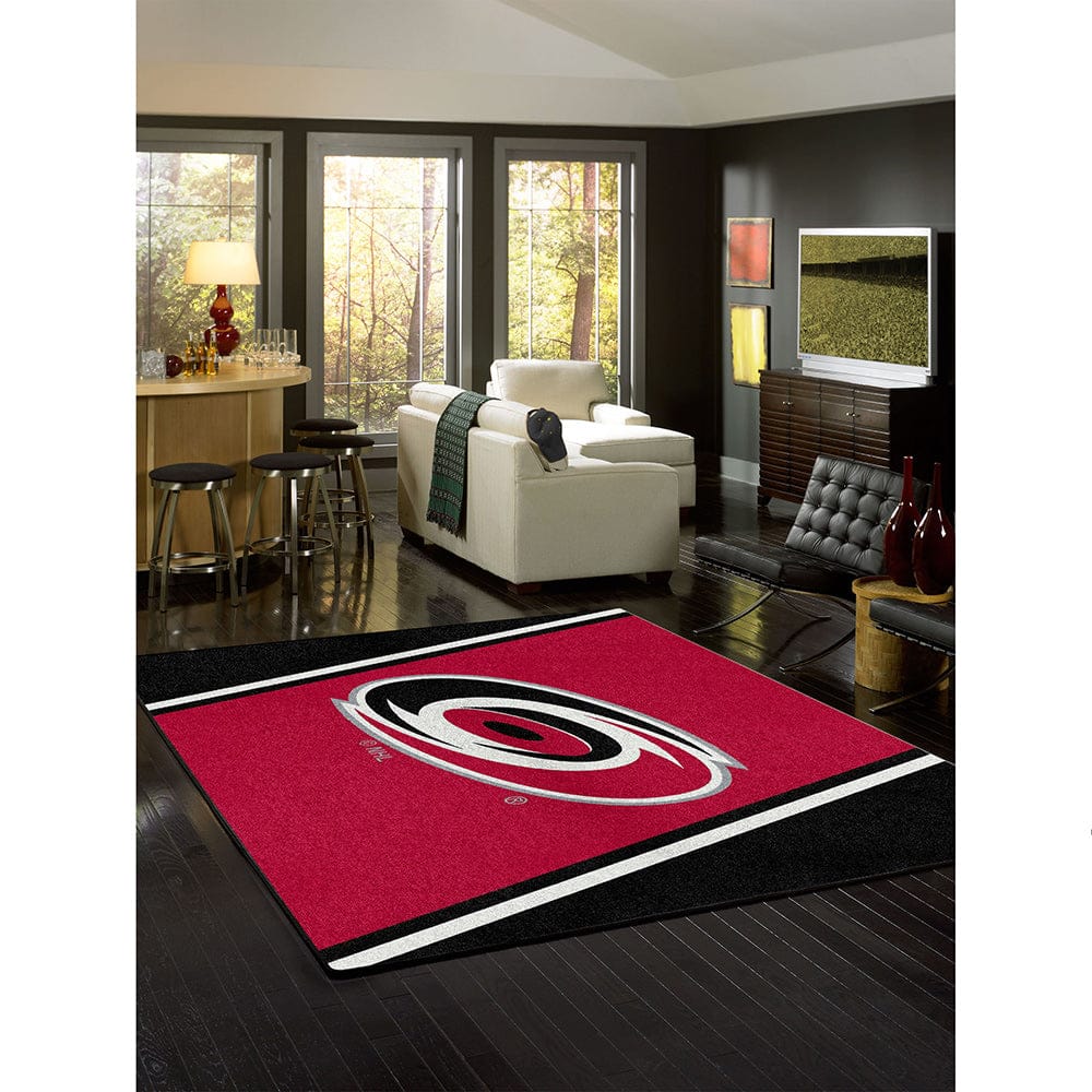 Imperial - NHL Carolina Hurricanes 8x11 Spirit Rug - IMP  529-4017 view 2