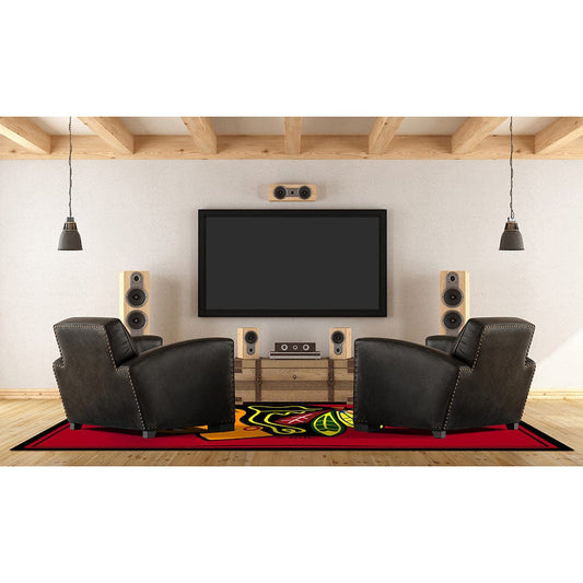 Imperial - NHL Chicago Blackhawks 6x8 Spirit Rug - IMP  525-4002 view 2