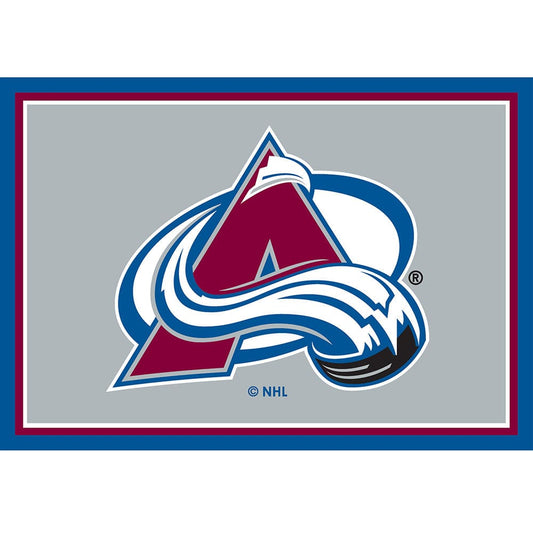 Imperial - NHL Colorodo Avalanche 3x4 Spirit Rug - IMP  569-4018 view 1