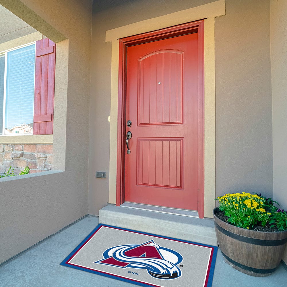 Imperial - NHL Colorodo Avalanche 3x4 Spirit Rug - IMP  569-4018 view 3