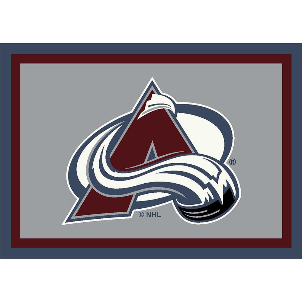 Imperial - NHL Colorodo Avalanche 6x8 Spirit Rug - IMP  525-4018 view 1
