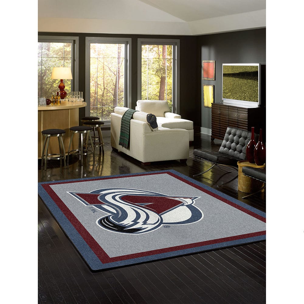 Imperial - NHL Colorodo Avalanche 8x11 Spirit Rug - IMP  529-4018 view 2