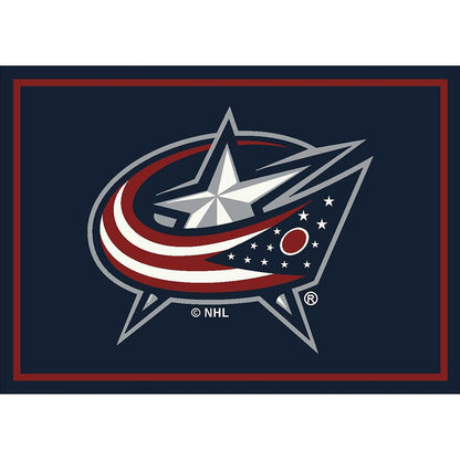 Imperial - NHL Columbus Blue Jackets 4x6 Spirit Rug - IMP  521-4019 view 1