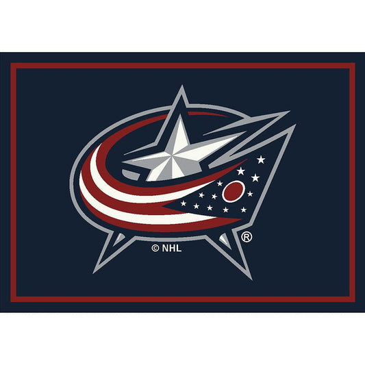 Imperial - NHL Columbus Blue Jackets 6x8 Spirit Rug - IMP  525-4019 view 1