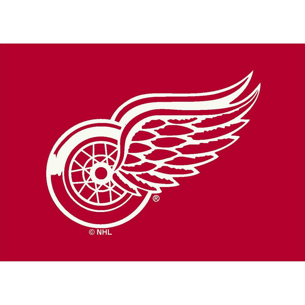 Imperial - NHL Detroit Red Wings 6x8 Spirit Rug - IMP  525-4005 view 1