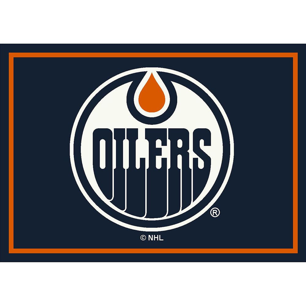 Imperial - NHL Edmonton Oilers 8x11 Spirit Rug - IMP  529-4013 view 1