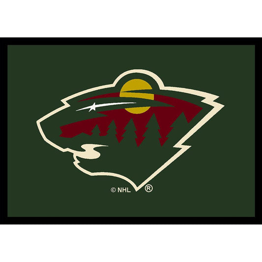 Imperial - NHL Minnesota Wild 6x8 Spirit Rug - IMP  525-4023 view 1