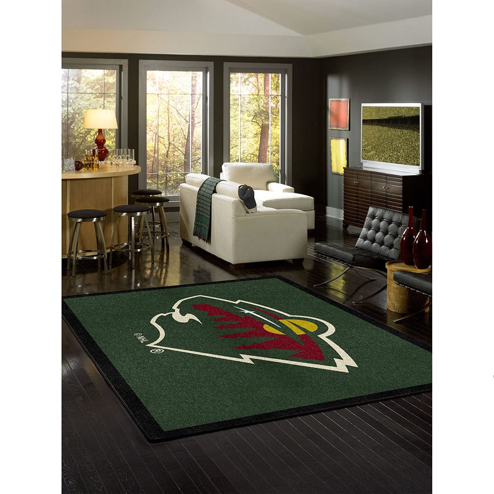 Imperial - NHL Minnesota Wild 8x11 Spirit Rug - IMP  529-4023 view 2