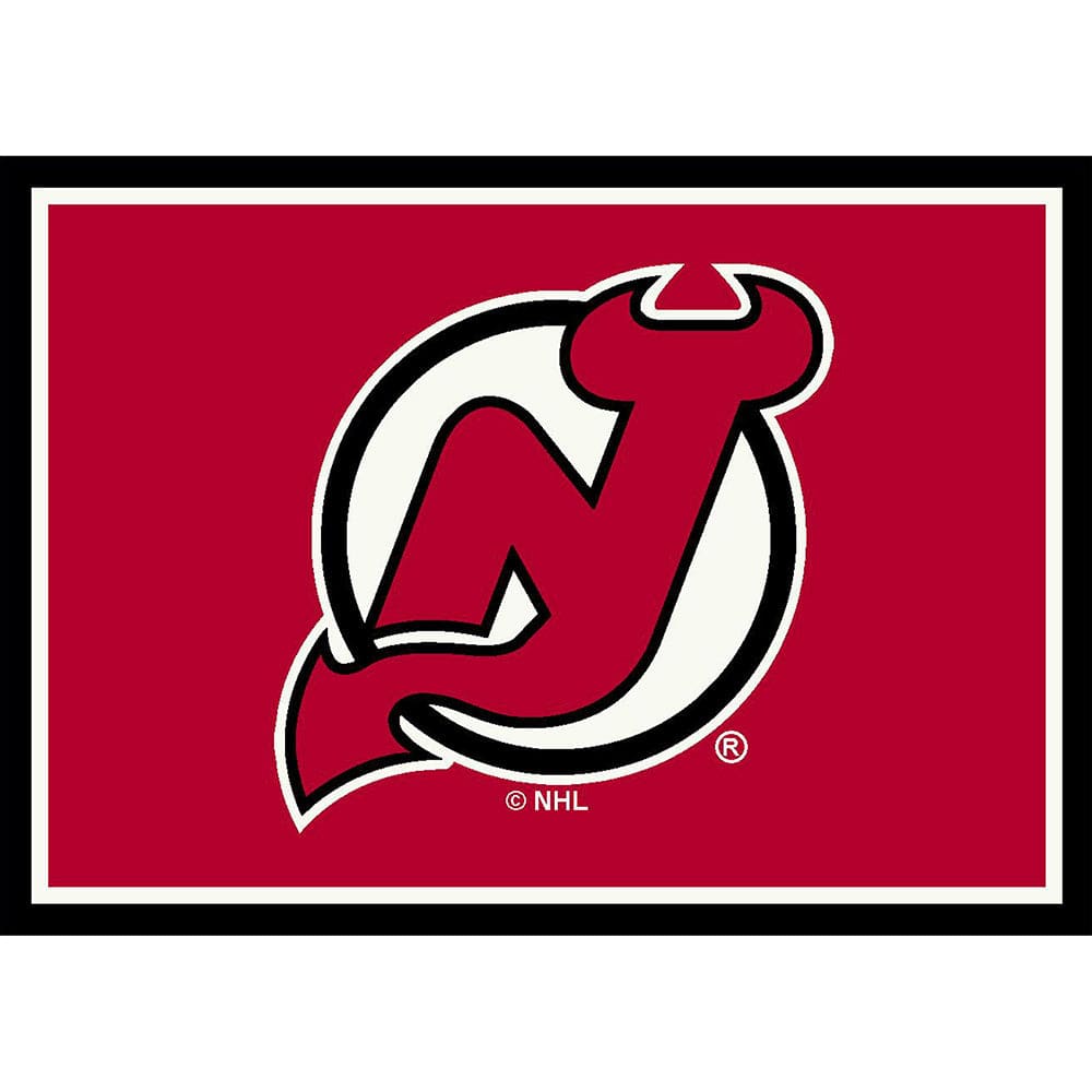 Imperial - NHL New Jersey Devils 8x11 Spirit Rug - IMP  529-4025 view 1