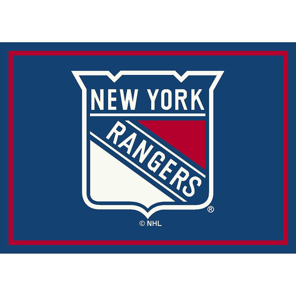 Imperial - NHL New York Rangers 8x11 Spirit Rug - IMP  529-4006 view 1