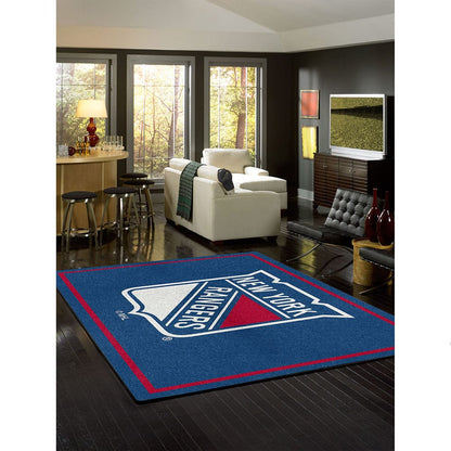 Imperial - NHL New York Rangers 8x11 Spirit Rug - IMP  529-4006 view 2