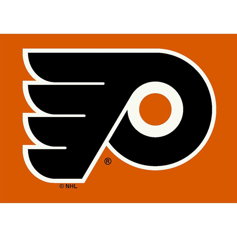 Imperial - NHL Philadelphia Flyers 8x11 Spirit Rug - IMP  529-4004 view 1