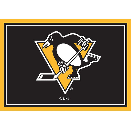 Imperial - NHL Pittsburgh Penguins 3x4 Spirit Rug - IMP  569-4031 view 1