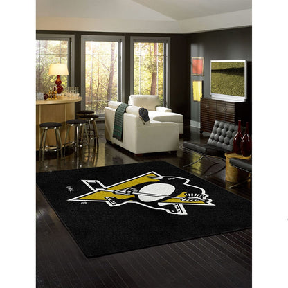 Imperial - NHL Pittsburgh Penguins 8x11 Spirit Rug - IMP  529-4031 view 2