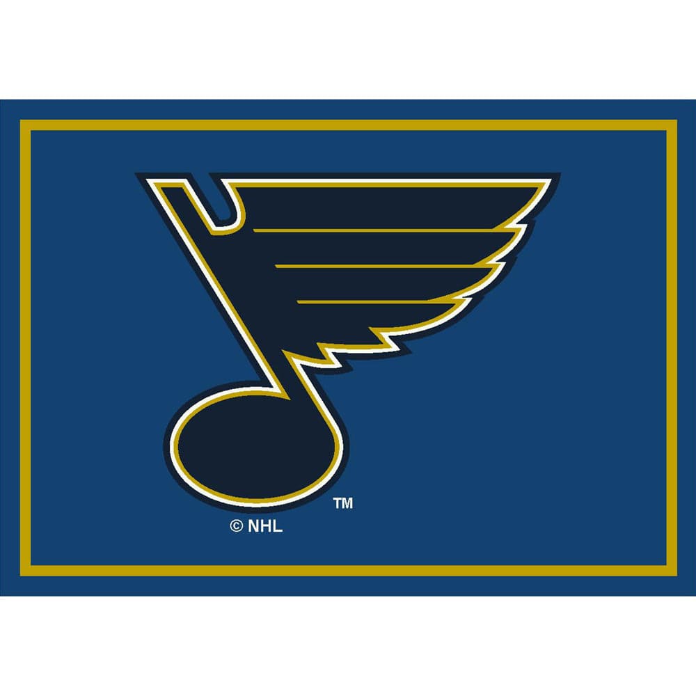 Imperial - NHL St. Louis Blues 8x11 Spirit Rug - IMP  529-4028 view 1