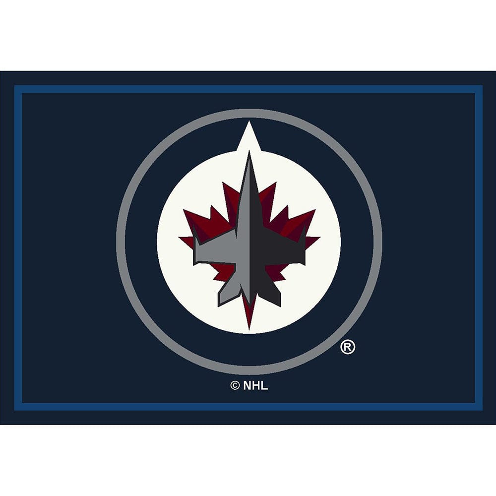 Imperial - NHL Winnipeg Jets 6x8 Spirit Rug - IMP  525-4007 view 2