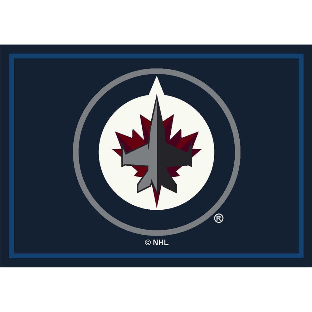 Imperial - NHL Winnipeg Jets 8x11 Spirit Rug - IMP  529-4007 view 1